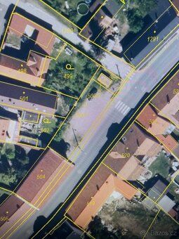 Prodám komerční pozemek v Týnci nad Labem, 500/1, 269m2 s mo
