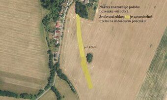 Nabízíme k prodeji 2 samostatné parcely k výstabě. V katastr
