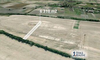Prodám 2 pozemky v k. ú. Přívory o celkové výměře 2355 m2, j