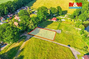 Pozemek pro rekreaci u vodní nádrže Skalka – 1 201 m², Cetno
