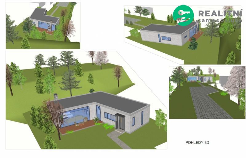 Exkluzivní stavební pozemek 866 m2 v klidné části Jaroměře N