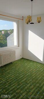 Pronajmu hezký slunečný byt 2+1 s velkým výhledem na město a