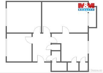 Prodej prostorného bytu 3+1 o užitné ploše 73 m² s balkonem 