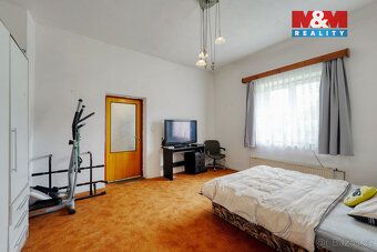 Rozlehlá zemědělská usedlost, cca 288 m², částečně podsklepe
