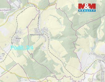 Nabízíme k prodeji soubor 51 pozemků o celkové rozloze 127 7