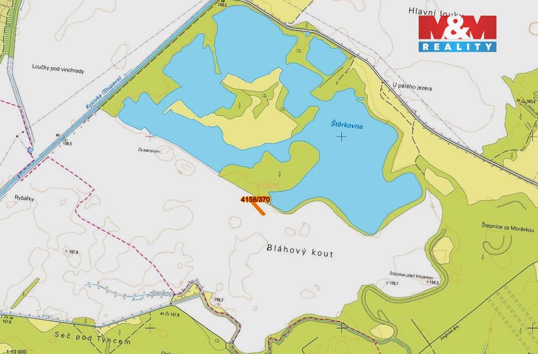 Prodej pozemku o výměře 511 m2 v katastru obce Moravská Nová