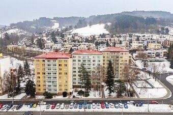 Pronajmu kompletně vybavený byt 2(-3)+1, 45m2, Vsetín Luh, v