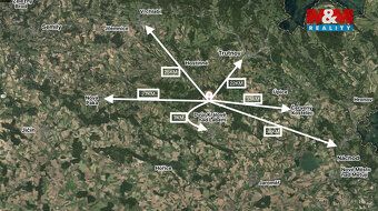 Prodej stavebního pozemku o velikosti 1723 m² umístěného na 