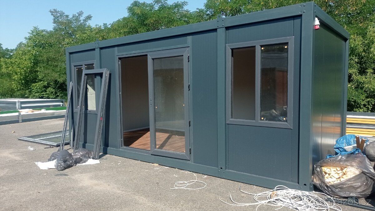 Prodám nové mobilní buňky rozměru 3x6,3x7 až3x12m. Lze je se