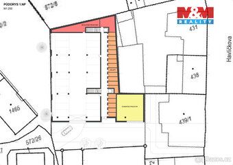 Exkluzivně nabízíme komerční pozemek o výměře 1 795 m² vhodn