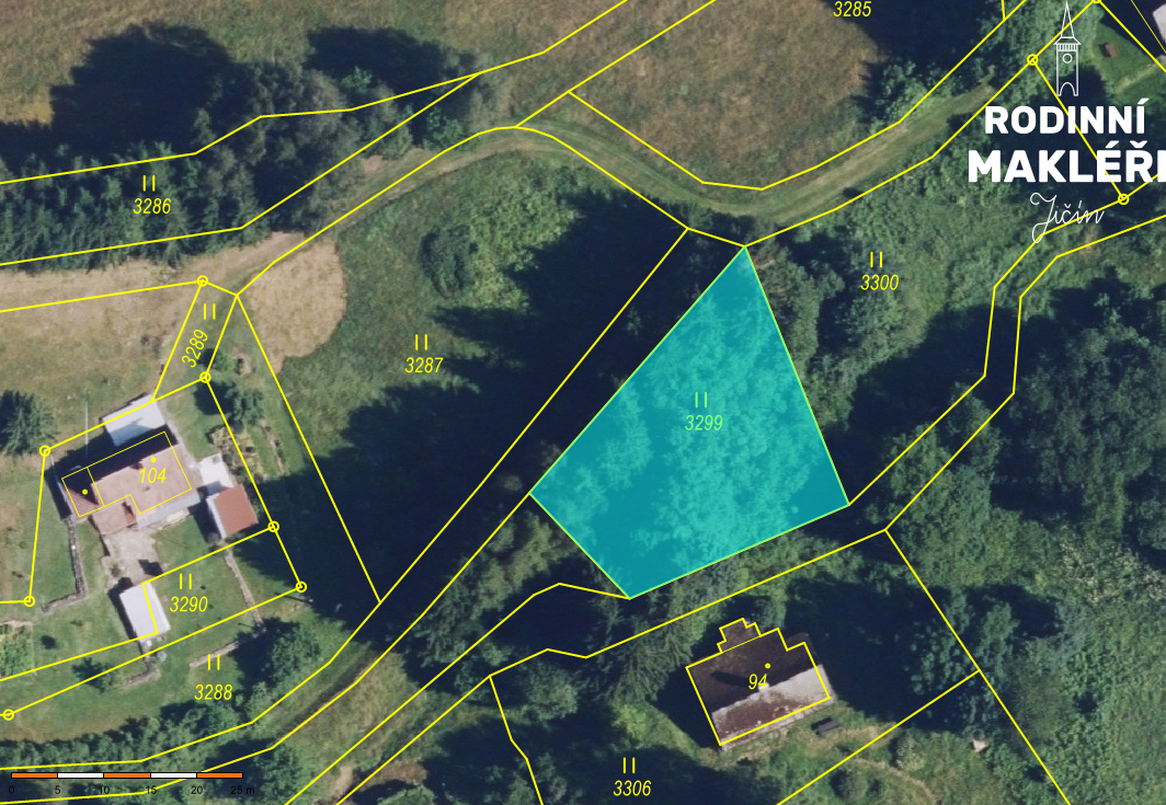 Nabízíme k prodeji trvalý travní porost o výměře 661 m2 v ka