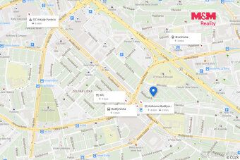 Nabízíme byt 1+kk u metra C Budějovická s možností okamžitéh
