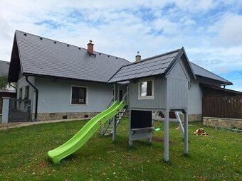 Pronajmeme si rádi vybavenou chatu k celoročnímu pobytu, se 