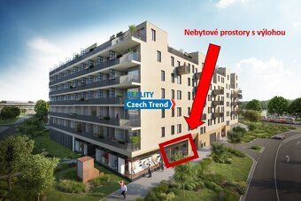 Ev.č. 02946 Nabízíme k dlouhodobému pronájmu přízemní nebyto