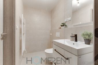 Nabízíme k pronájmu zcela nový, světlý a moderně řešený byt 