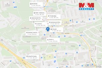 We offer for sale a cooperative apartment of 2+kk layout and area 