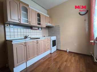 For sale spacious very well preserved apartment of layout 3+1 in Jindřichův Hradec