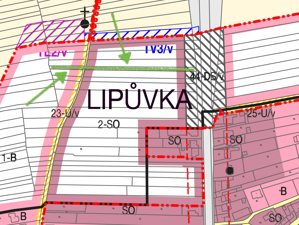 Prodám jako přímy majitel zastavitelný pozemek 1 067m2, Lipů