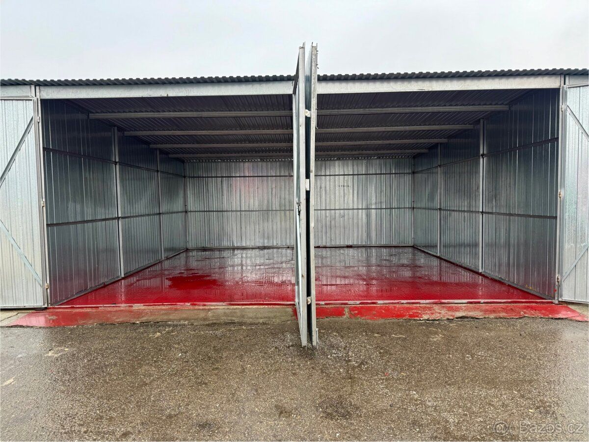 Pronajmu garáž o rozměrech 3×6m (18m2), případně 6x4 (24m2)v