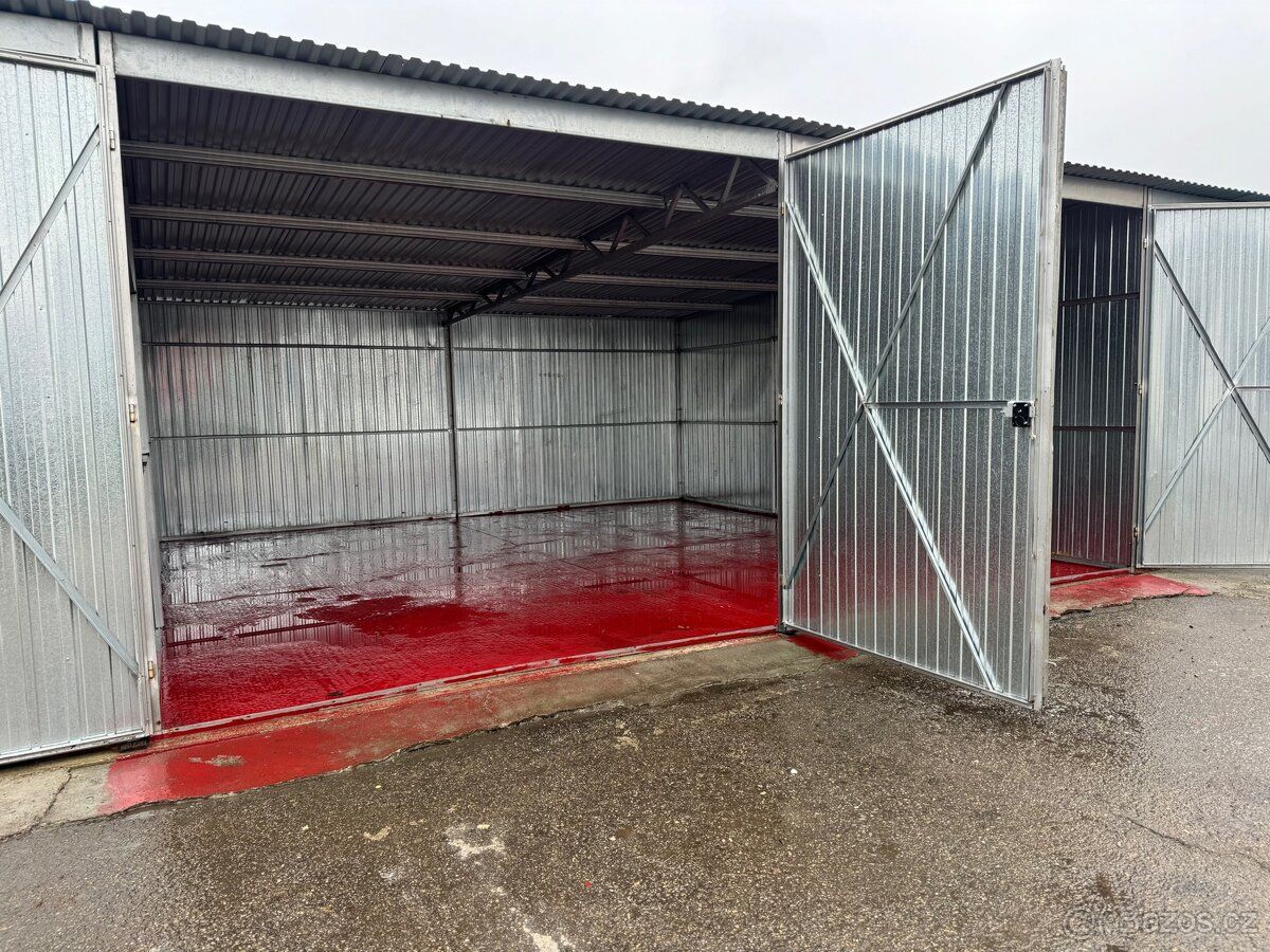 Pronajmu garáž o rozměrech 3×6m (18m2), případně 6x4 (24m2)v
