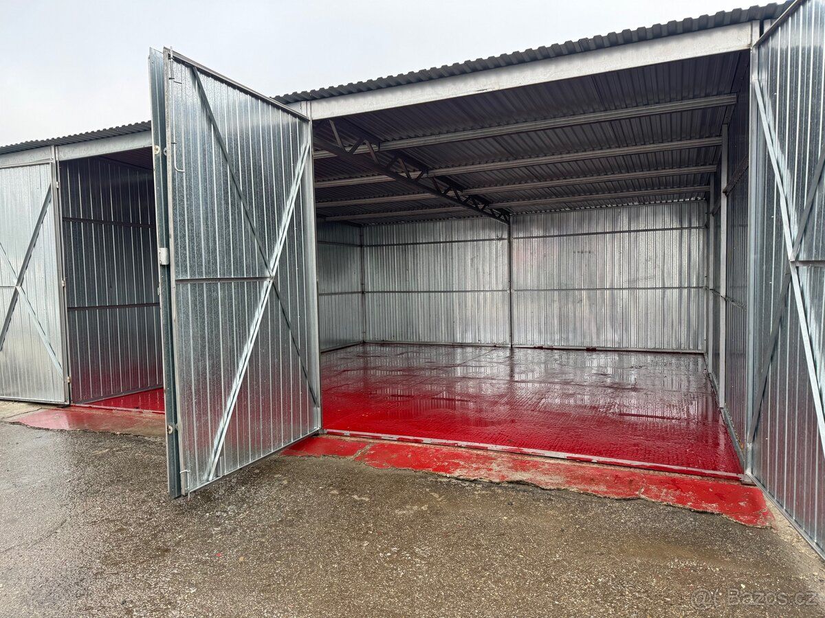 Pronajmu garáž o rozměrech 3×6m (18m2), případně 6x4 (24m2)v