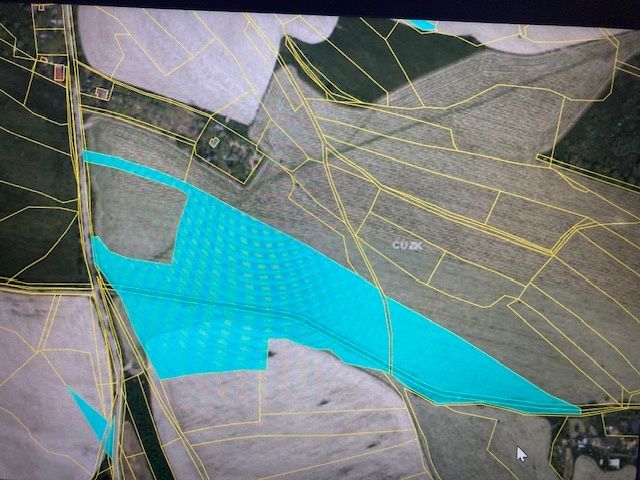 Prodám pozemky cca 17.000m/2 v Kozičíně (1/3 vlastnického po