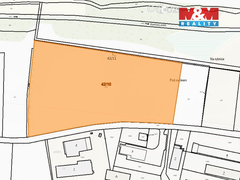 Nabízíme k prodeji pole o výměře 32 480 m² v katastrálním úz