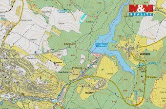 Prodej pozemků o výměře 1418 m2 v katastru obce Boskovice. J