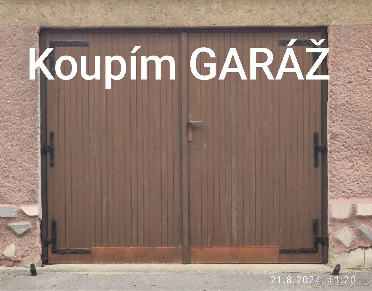 Scháním garáž v Bruntále, platba ihned, nabídněte !!