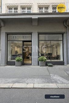 Nabízíme k pronájmu obchodní prostory o velikosti cca 125 m²