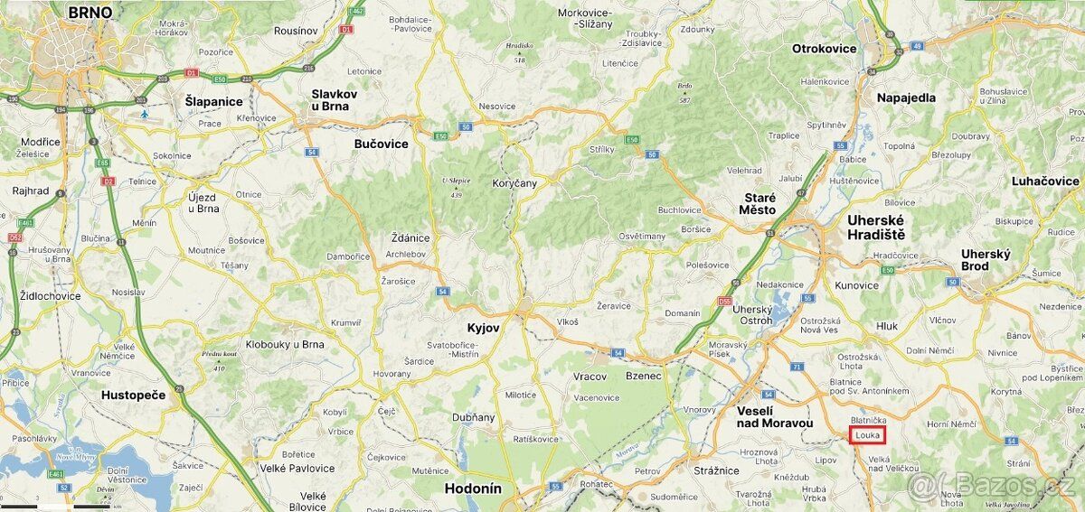 V katastrálním území Louka u Ostrohu nabízíme k prodeji poze
