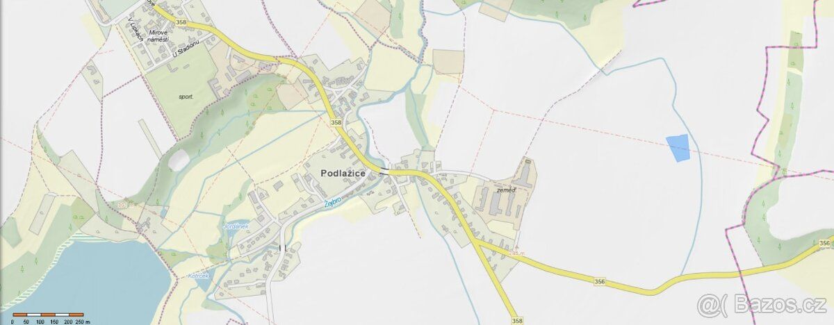 V katastrálním území Podlažice nabízíme k prodeji podíl i.d.