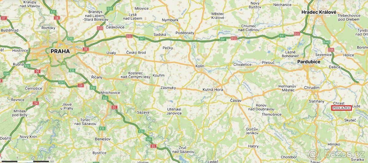 V katastrálním území Podlažice nabízíme k prodeji podíl i.d.