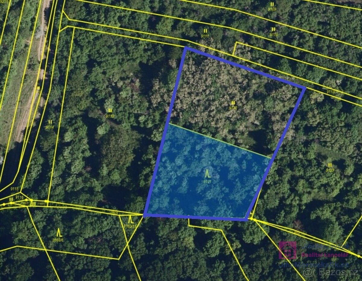 Sprzedam leśną działkę w granicach katastralnych gminy