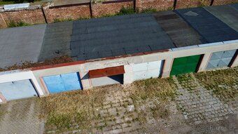 For sale a brick terraced garage on its own land measuring