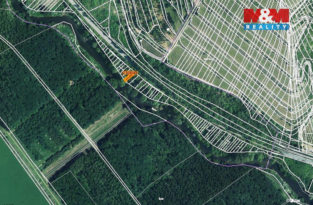 Prodej pozemku o výměře 232 m2 v katastru obce Židlochovice.