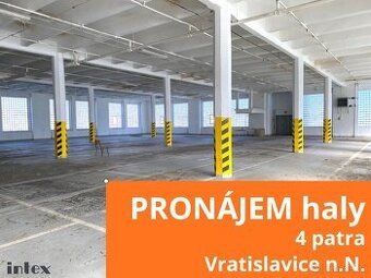 - 4 POSCHODIA - 5.000 m² plochy - centrum Vratislavíc nad