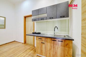 Nabízíme k pronájmu světlý byt o dispozici 1+kk a výměře 30 