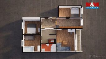 Prodej družstevního bytu 4+1 o užitné ploše 88 m² v klidné č