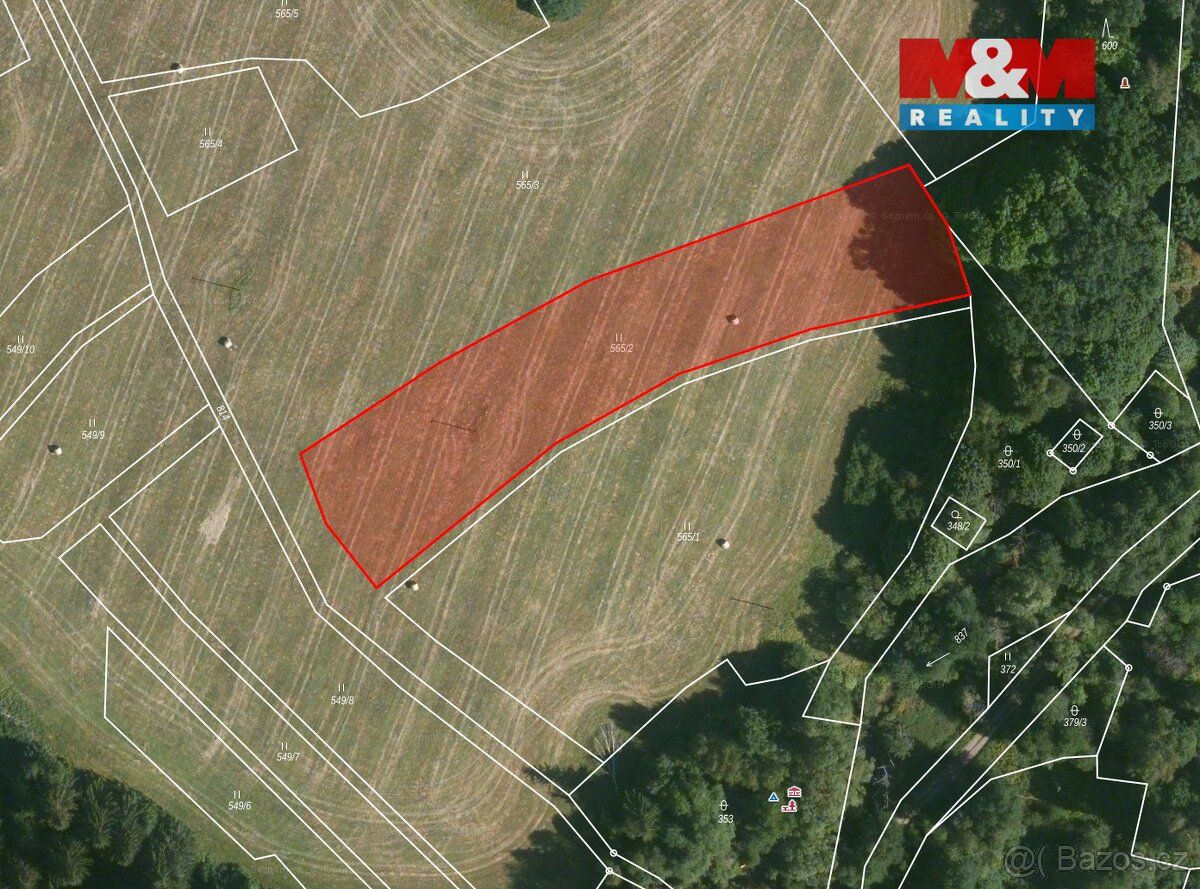 Sprzedaję grunt rolny, 4 518 m² – Nowe Domki, Rozvadov