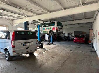 Přenechám za odstupné plně vybavený autoservis, užitná ploch