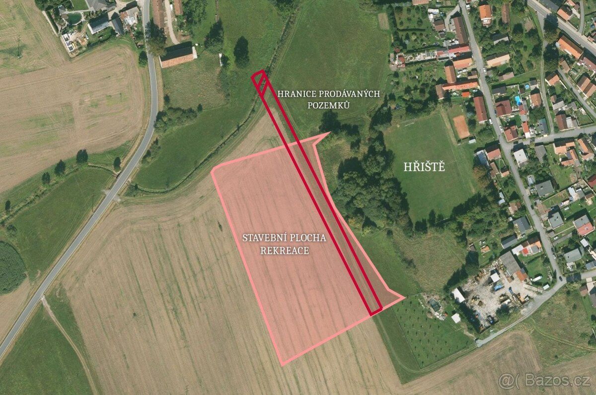 INVESTIČNÍ POZEMKY V REKREAČNÍ ZÓNĚ V OBCI DNEŠICE
Nabízím k