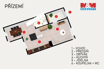 Nabízíme vám moderně zrekonstruovaný rodinný dům o dispozici