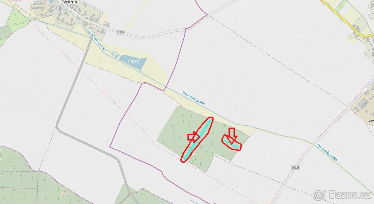I offer for sale forest plots in cadastral area Litohor