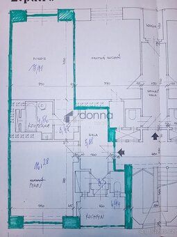 Ponukujeme na prenajatie byt 2+kk, s plochou 54m2, vo 2