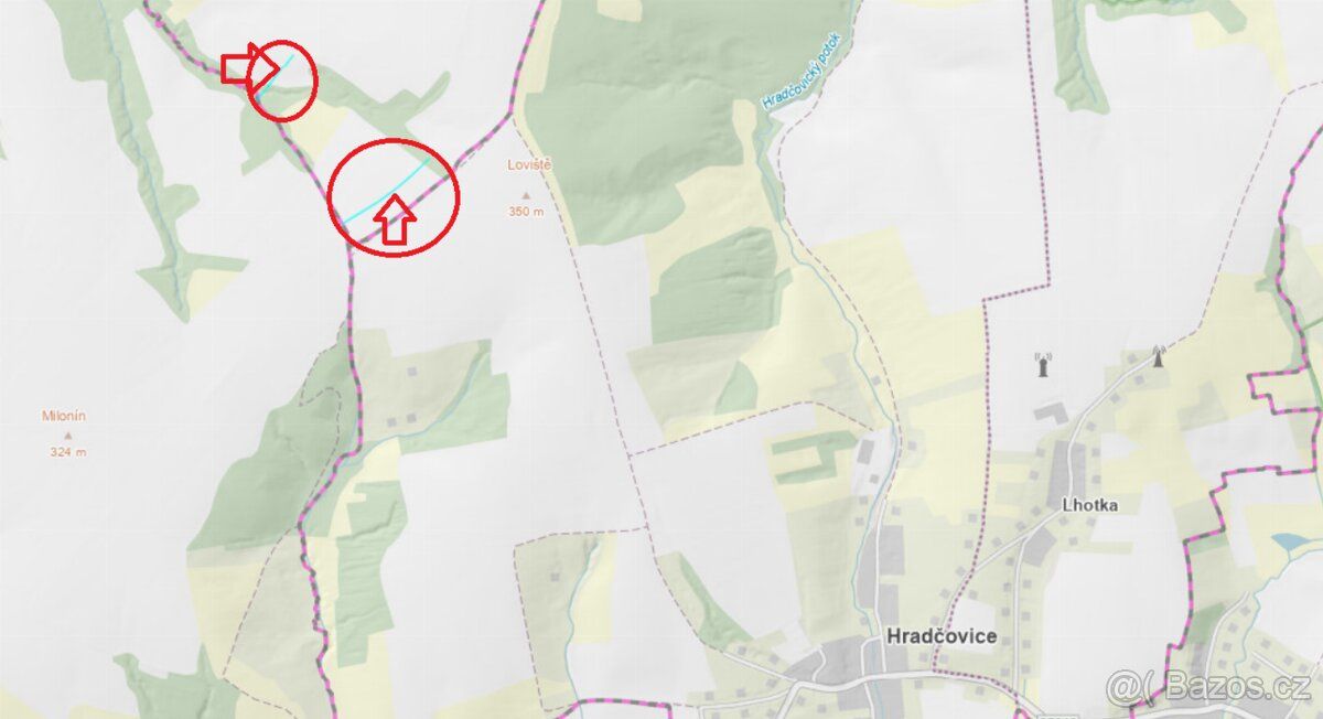 Sprzedam działki w granicach katastralnych Mistřice I