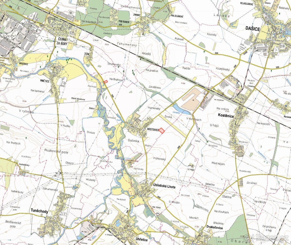 W granicach katastralnych Hostowice koło Pardubic oferuję
