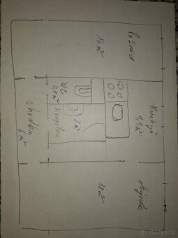 Pronájem slunného bytu 2+1 o velikosti 55 m² v Příbrami VII 