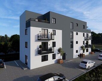 I offer apartments for sale in a new brick apartment house