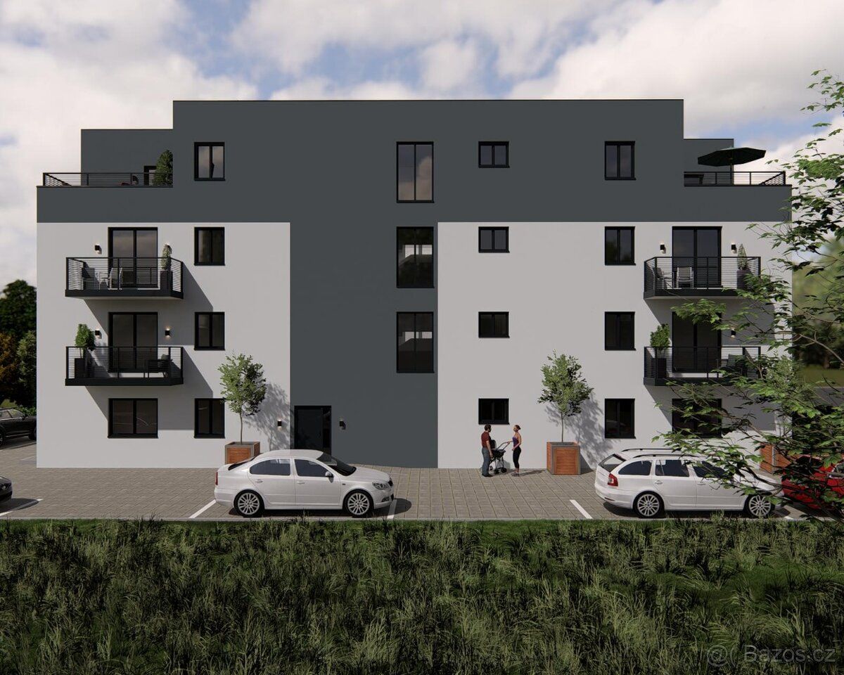 I offer apartments for sale in a new brick apartment house